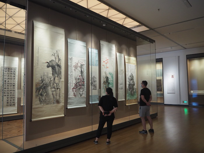 书画厅展览现场