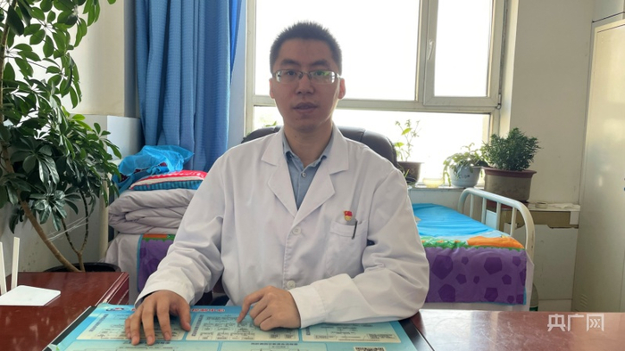 援青干部邱筱炜 （央广网发 张朝晖摄）