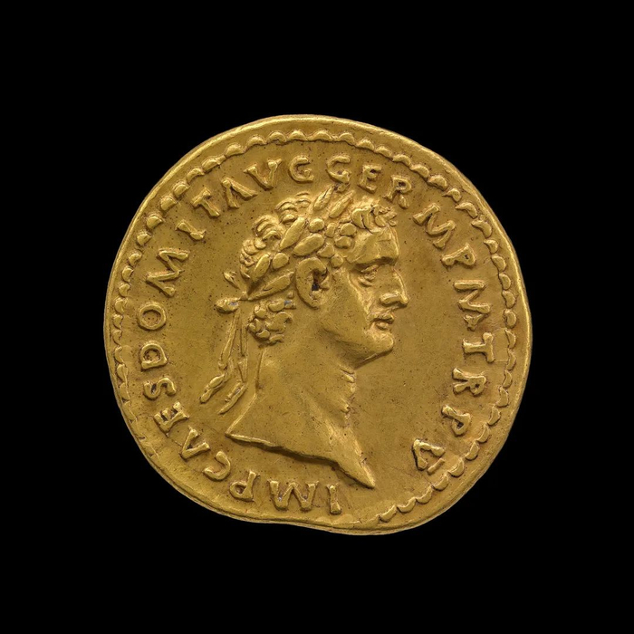 图密善金币（击败日耳曼）公元86年