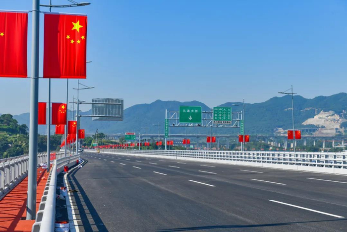 礼嘉嘉陵江大桥实景（央广网发 林同棪国际供图）