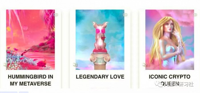 （帕利斯·希尔顿NFT作品）