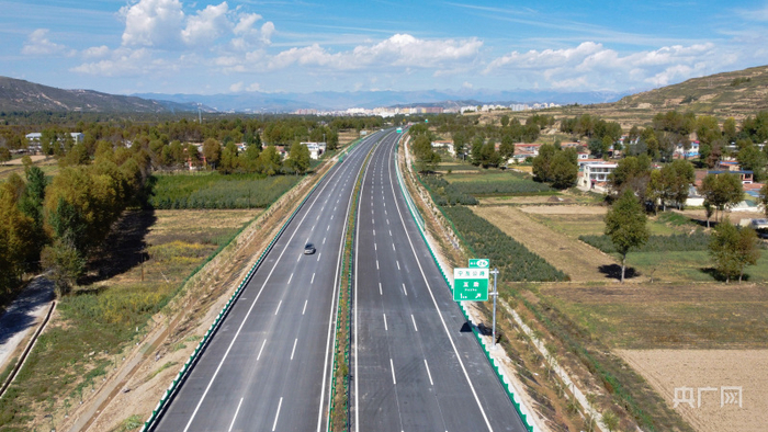 西宁至互助一级公路（央广网发 青海省交通控股集团有限公司供图）