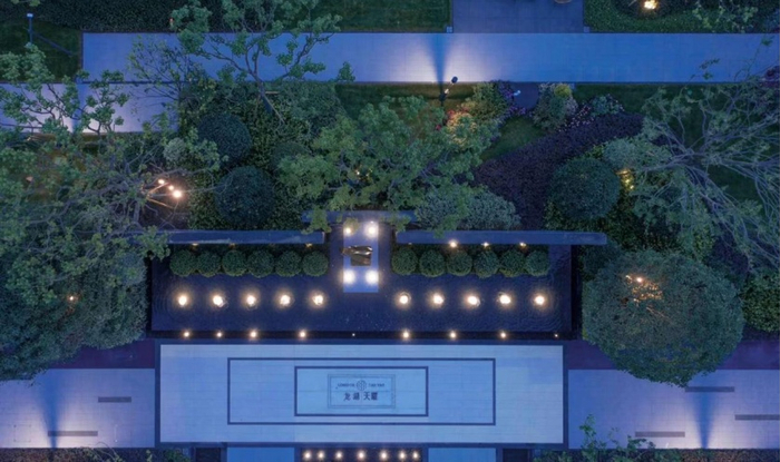 （龙湖天曜实景园区实拍图，贵阳龙湖天曜星麓供图，央广网发）