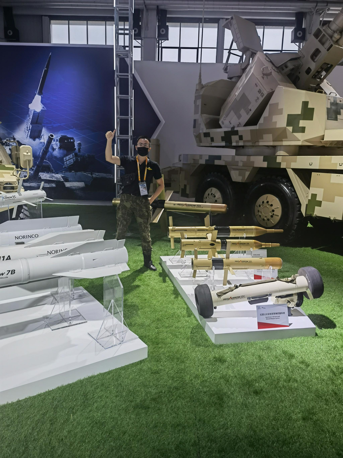 本次展示的多型反坦克导弹 图源：社交媒体