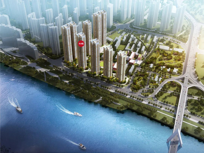 效果图｜北辰三角洲D4区瀚江府