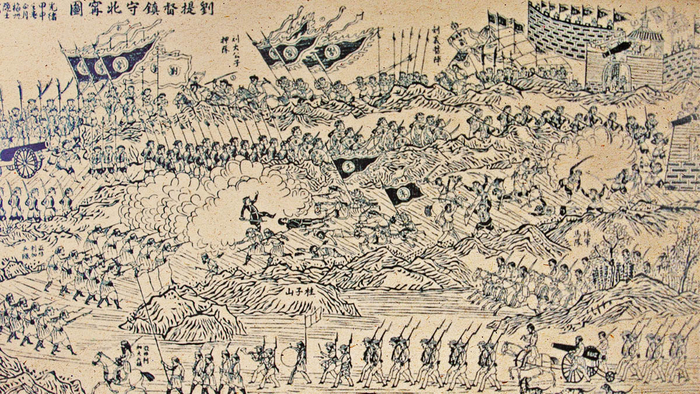 中法陆海交战,冯子材受命后,抬棺出征