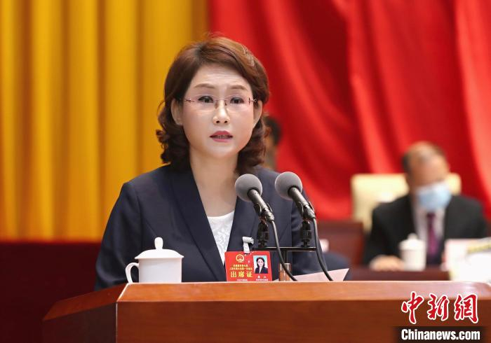 图为防城港市市长黄江。 闫珺华 摄