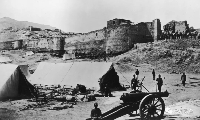  1879年，第二次英阿战争中的巴拉希萨尔城堡。
