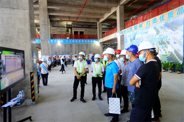 活动现场 （央广网发 中建八局广西分公司供图）