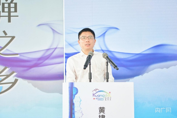 相城区副区长、黄埭镇党委书记顾敏致辞（央广网发 通讯员供图）