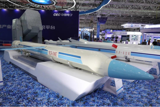 ▲YJ-18E导弹武器系统 图/航天科工