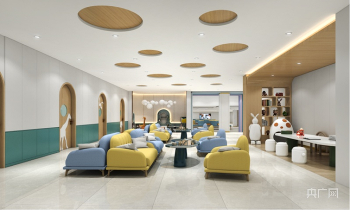 内部效果图（央广网发 泉州眼科医院供图）