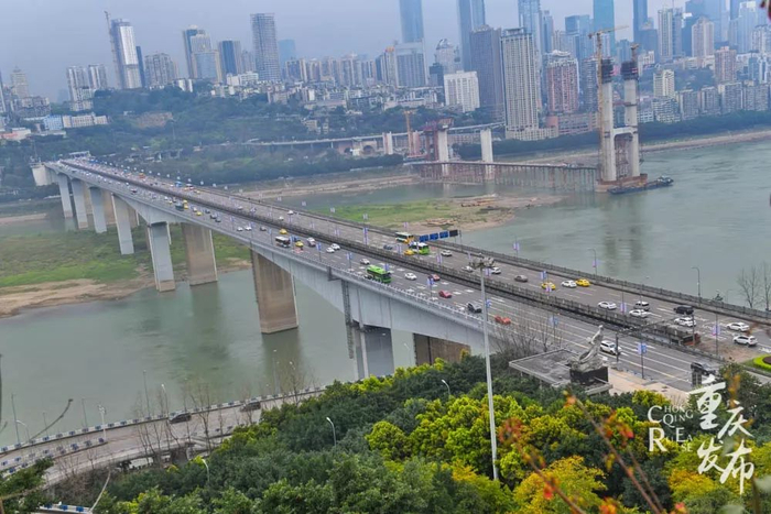 石板坡长江大桥 邹乐 摄