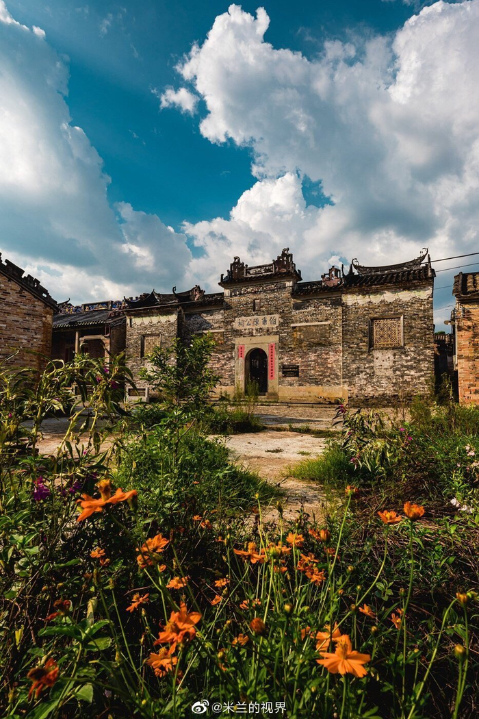 古蓬古村位于广东省肇庆市德庆县永丰镇