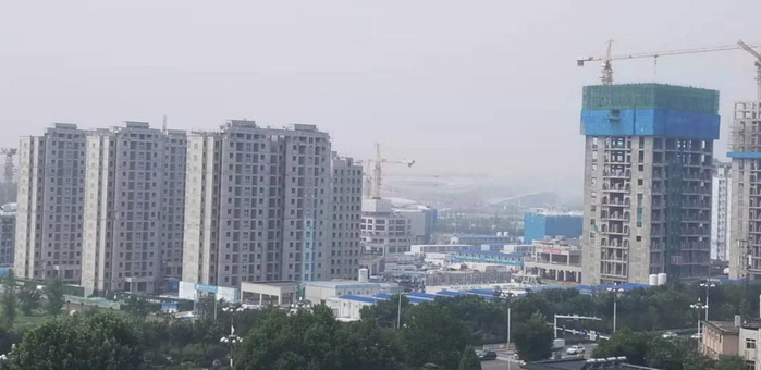 唐山，正在建设中的项目。陈宁/摄