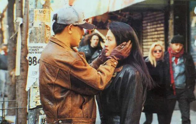 《北京人在纽约》中的姜文与王姬。