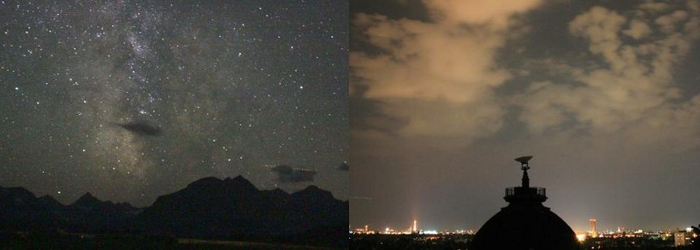 光污染,让我们每个夜晚失去了什么?|夜空|光污染|波特尔_新浪新闻