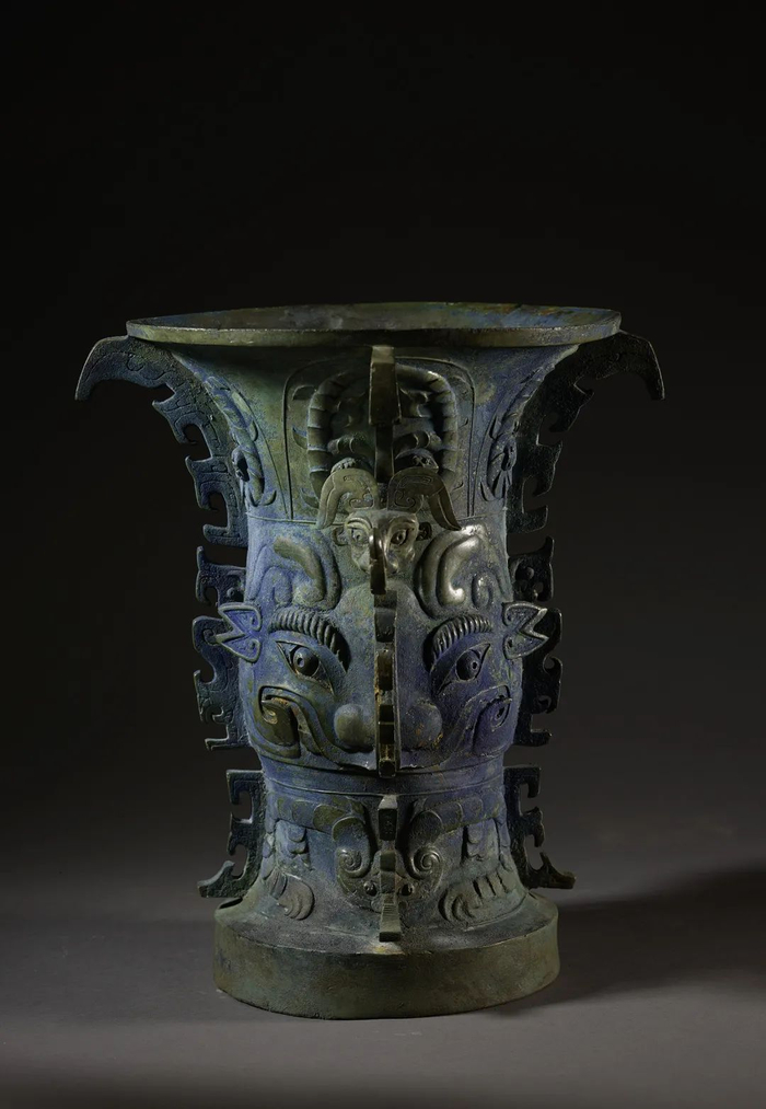 神面纹尊西周早期随州博物馆藏