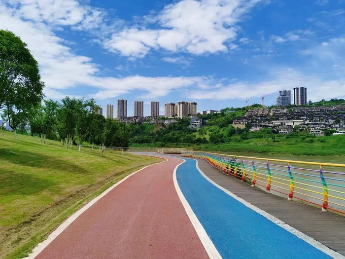 休闲健身步道 图：重庆地理地图