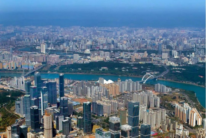 （五象实景图，企业供图，央广网发）