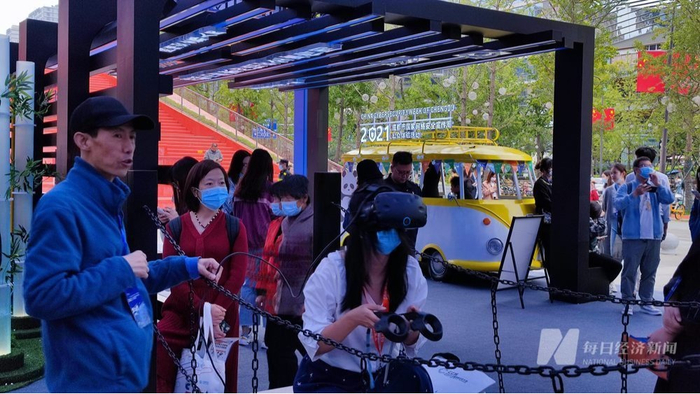 活动现场图片来源：每经记者淡忠奎摄