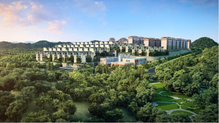 （荣和澜山府效果图，企业供图，央广网发）