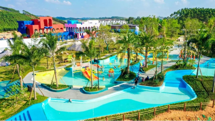 （汉华右江院子实拍图，企业供图，央广网）