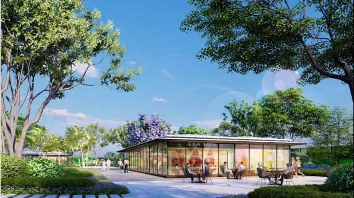 （汉华右江院子商业街效果图，企业供图，央广网）