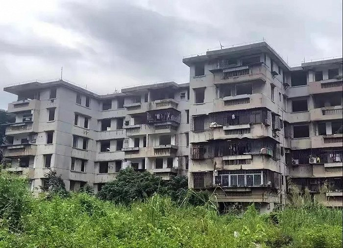 2019年，旧改前的木头龙小区图片来源：网络