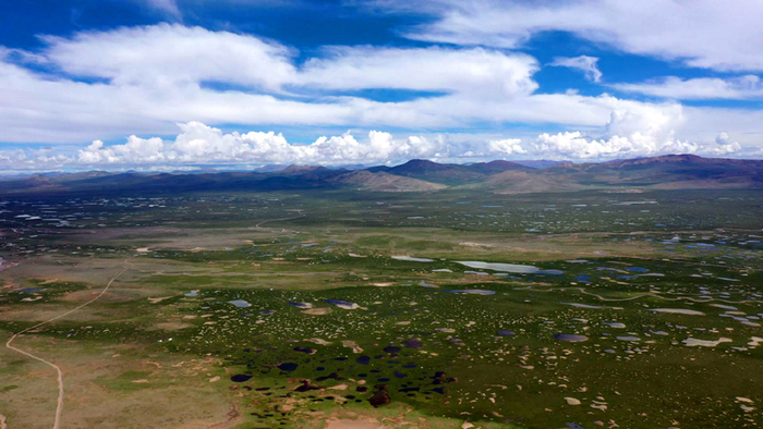 长江南源当曲（央广网发 张永 摄）