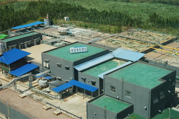 渗滤液处理站（央广网发 李娴摄）