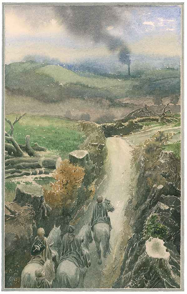 归家，艾伦·李绘（图片经出品方世纪文景授权发布）