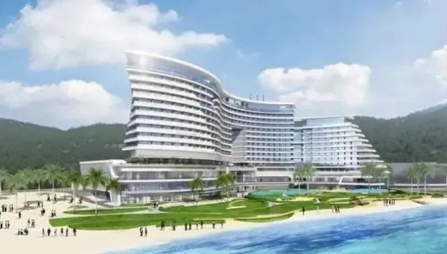 ▲位于小梅沙的深圳美高梅酒店效果图