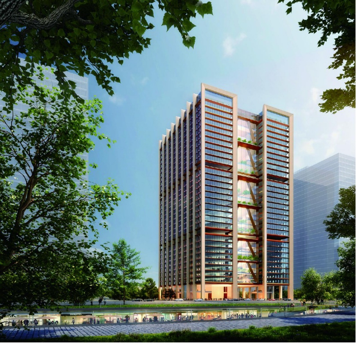 （远洋北京CBD Z6地块效果图，企业提供，央广网发）