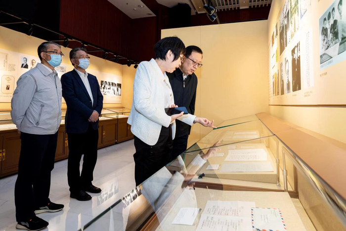 北京大学展出现场北京大学融媒体中心图