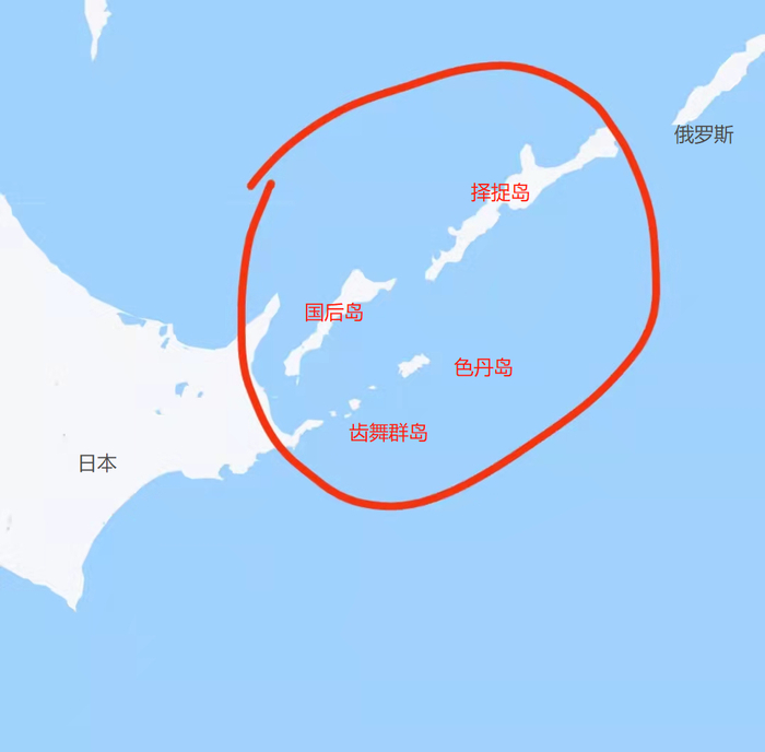 受争议的四岛