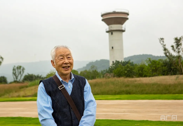 原重庆市体育训练基地副巡视员阳明光（央广网发 广阳岛绿色发展有限责任公司供图）