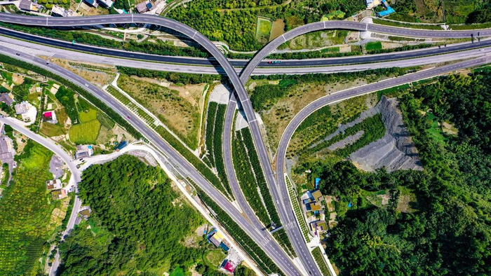 册山互通  中铁建重投集团供图