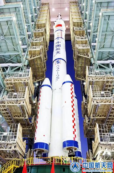 长二F火箭（赵聪 摄）