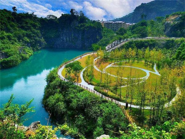 渝北区铜锣山矿山公园 渝北区文化和旅游委供图