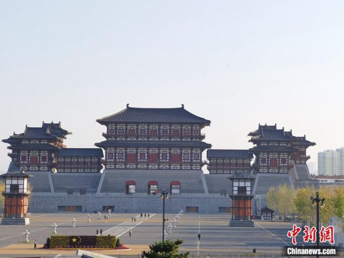 隋唐洛阳城国家遗址公园，应天门。上官云 摄