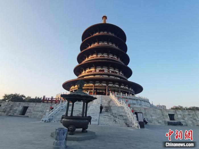 隋唐洛阳城国家遗址公园，天堂。吉翔 摄