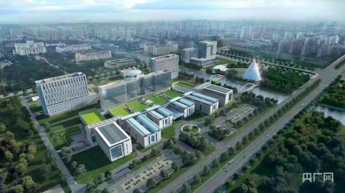 上海市第一人民医院南部院区效果（央广网发 上海交通大学供图）