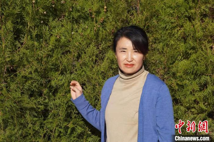 图为王娜。　本人供图
