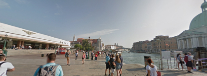 意大利威尼斯车站。图片来源：谷歌街景