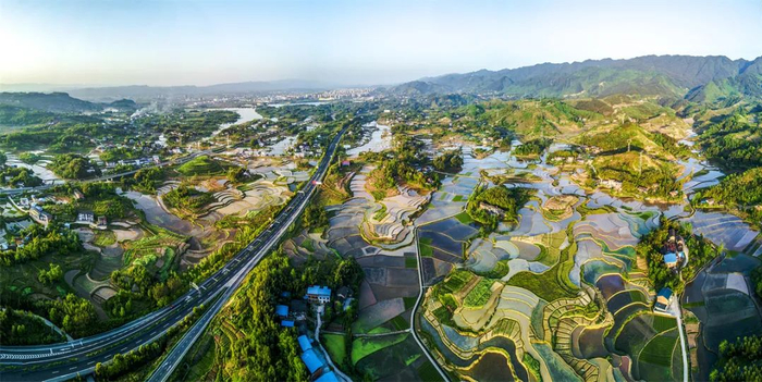 梁平双桂湖生态修复后 重庆市规划和自然资源局供图