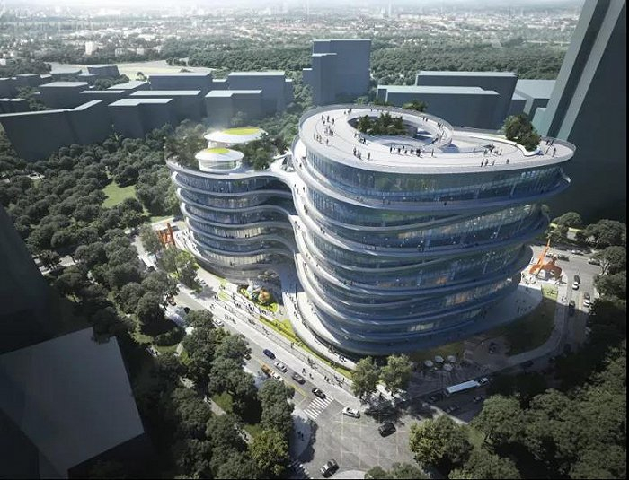 坂田街道文体中心效果图