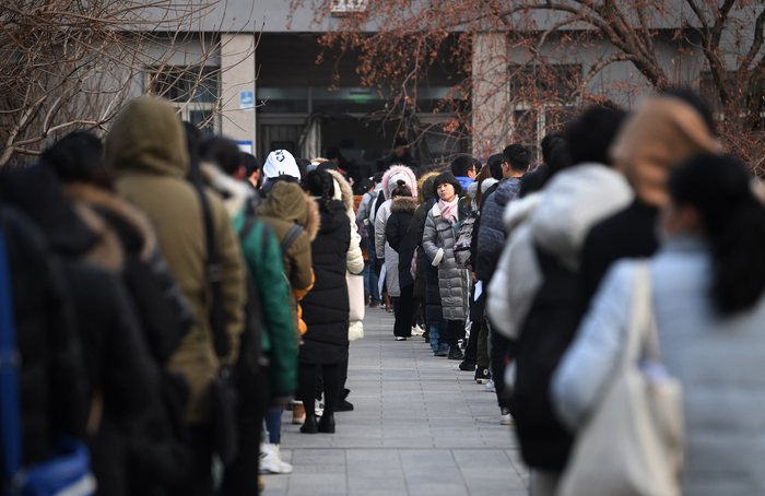 公务员考试火热 &nbsp;图源：视觉中国