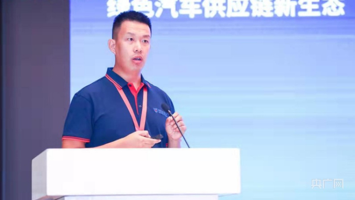 上海电驱动温小伟（主办方供图，央广网发）