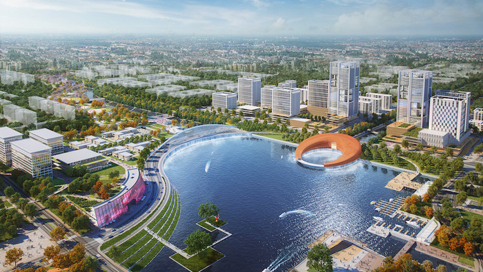 前湾公园设计效果图